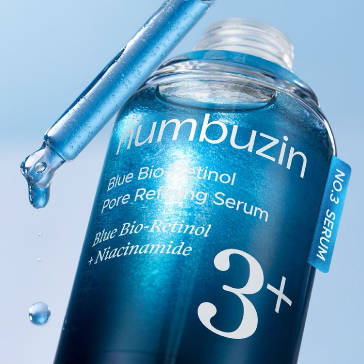 سرم ضدچروک و جمعکننده منافذ No.3 Blue Bio‑Retinol نامبوزین