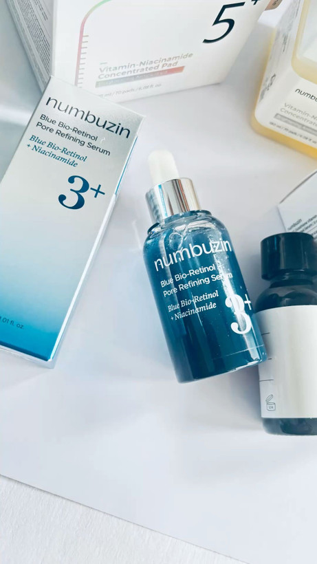 سرم ضدچروک و جمعکننده منافذ No.3 Blue Bio‑Retinol نامبوزین