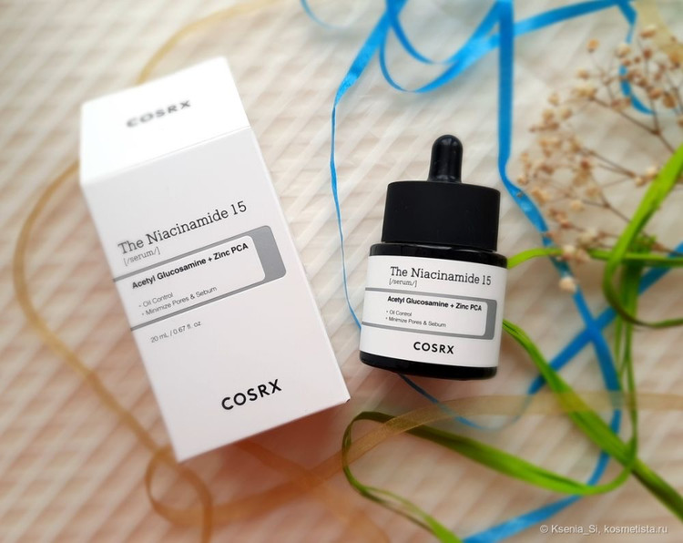 سرم نیاسینامید 15 درصد کوزارکس Cosrx ضدلک و ضد جوش حجم 20 میل