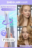 دستگاه کرلی مو ایر فلو شیگلم پرو (SHEGLAM Cool Lock Airflow Styler سایز25،32