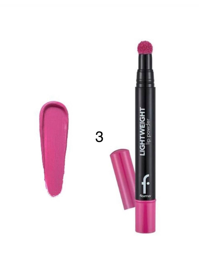 رژ لب پودری پد دار لایت ویت فلورمار Moisturizing Lip Powder