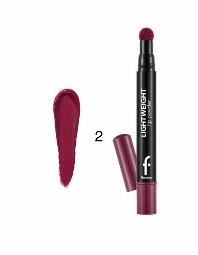 رژ لب پودری پد دار لایت ویت فلورمار Moisturizing Lip Powder