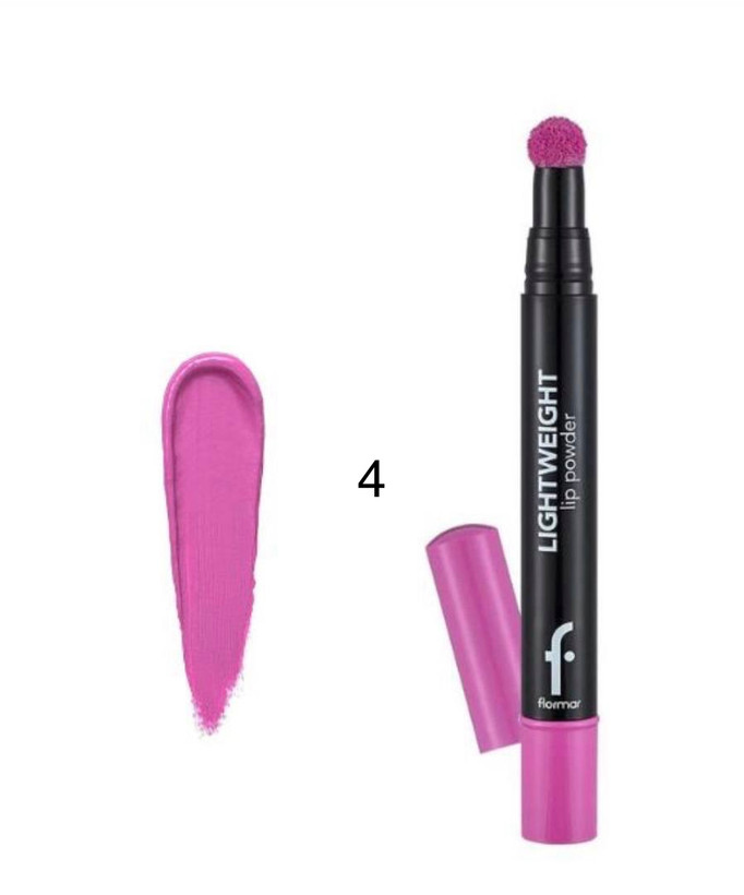 رژ لب پودری پد دار لایت ویت فلورمار Moisturizing Lip Powder