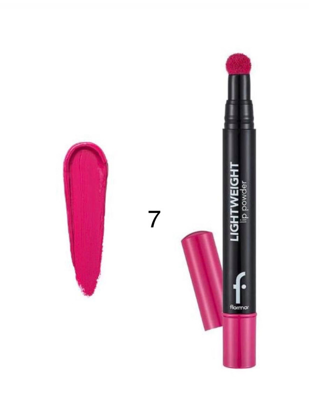 رژ لب پودری پد دار لایت ویت فلورمار Moisturizing Lip Powder