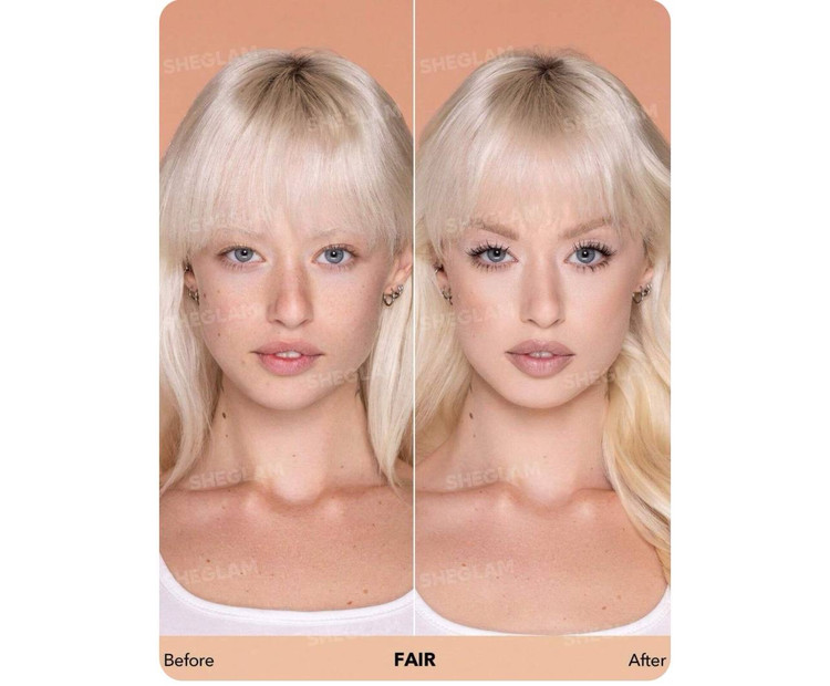 کرم پودر مات شیگلم SHEGLAM مدل COMPLEXION PRO