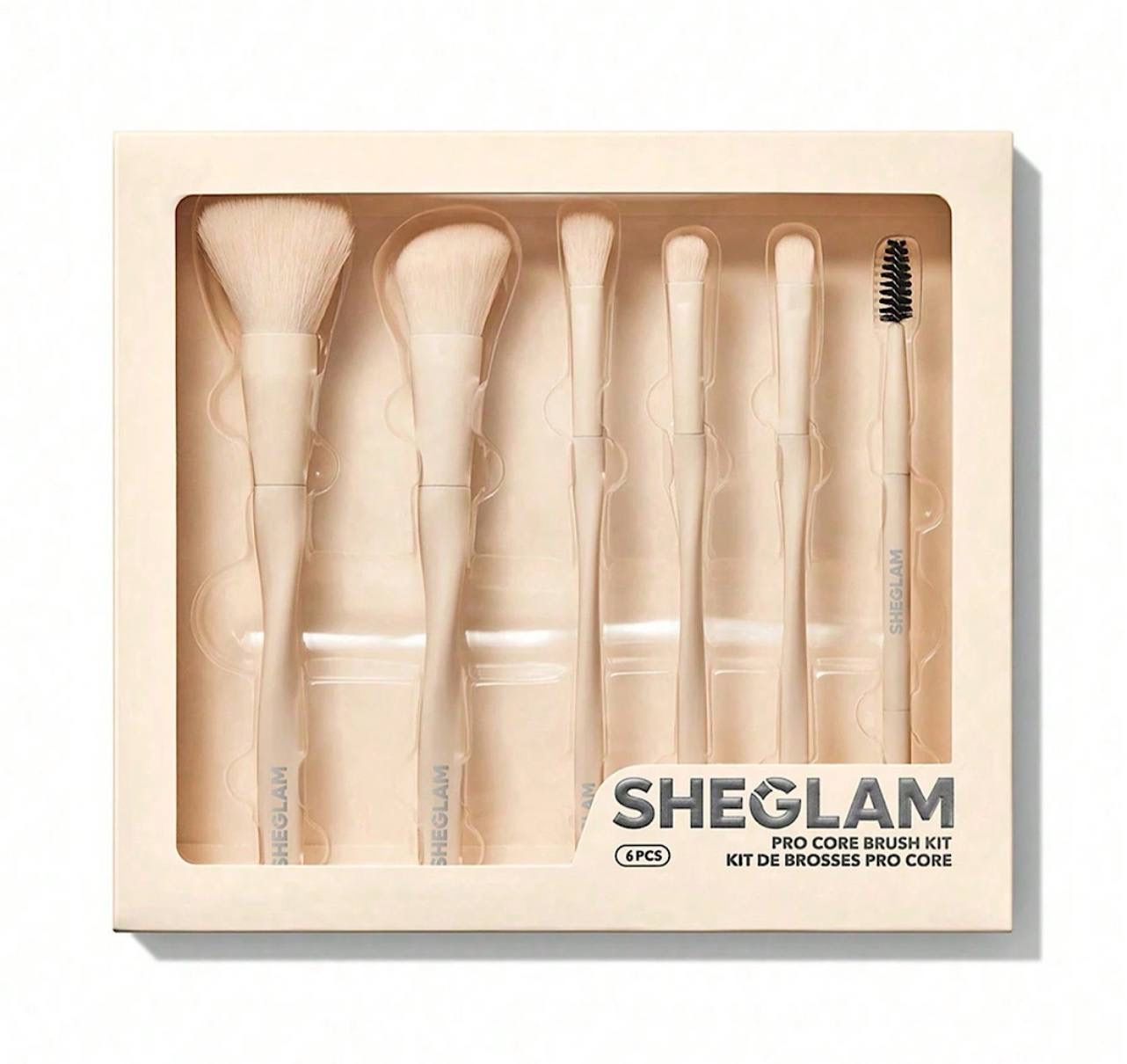 ست براش 6 عددی چشم و صورت شیگلم SHEGLAM 6PCS
