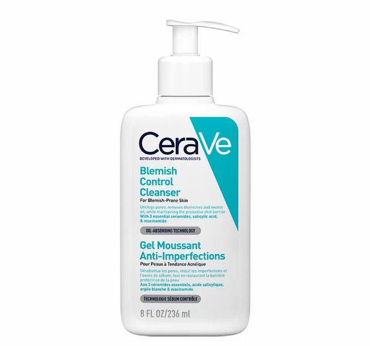ژل شوینده ضد جوش و کنترل آکنه سراوی CeraVe مدل Blemish Control 473
