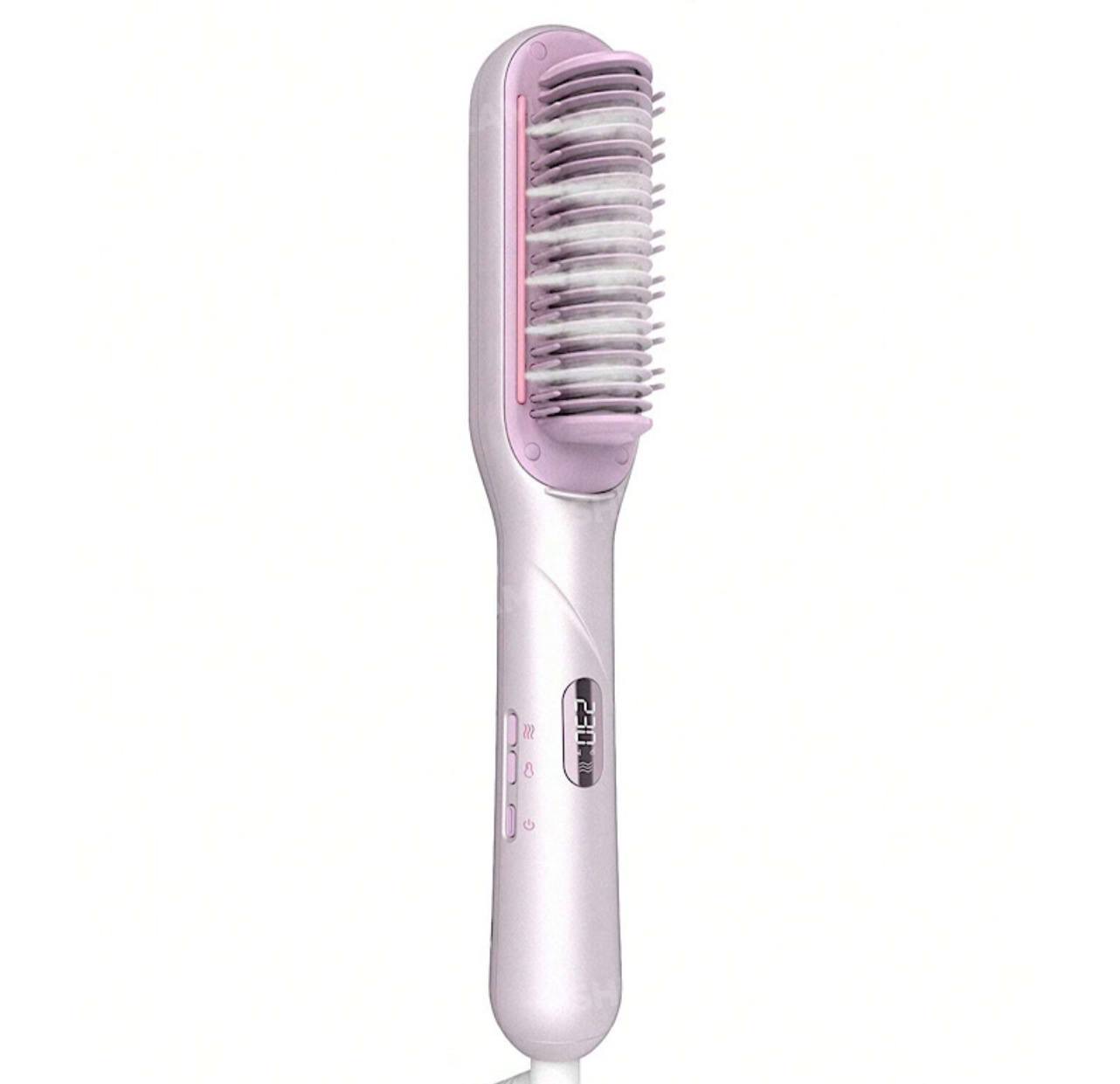 برس بخار شیگلم مدل Hydra Shot Steam Straightening Brush Pro | صاف‌کننده حرفه‌ای مو با فناوری بخار نانو