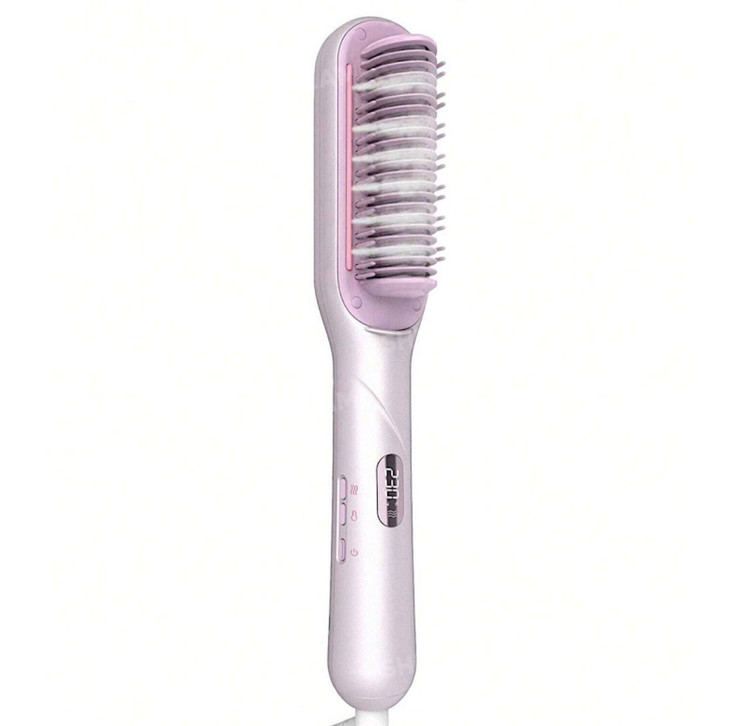 برس بخار شیگلم مدل Hydra Shot Steam Straightening Brush Pro | صافکننده حرفهای مو با فناوری بخار نانو