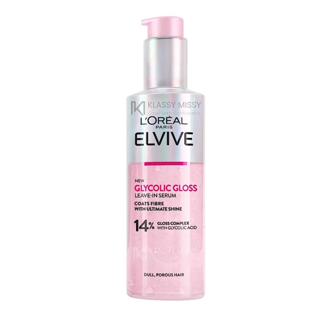 سرم مو لورال مدل Elvital Glycolic Gloss