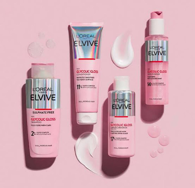 سرم مو لورال مدل Elvital Glycolic Gloss