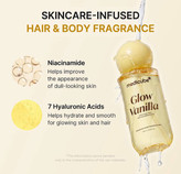 بادی میست و عطر مو مدیکیوب مدل Glow Vanilla حجم 250میل