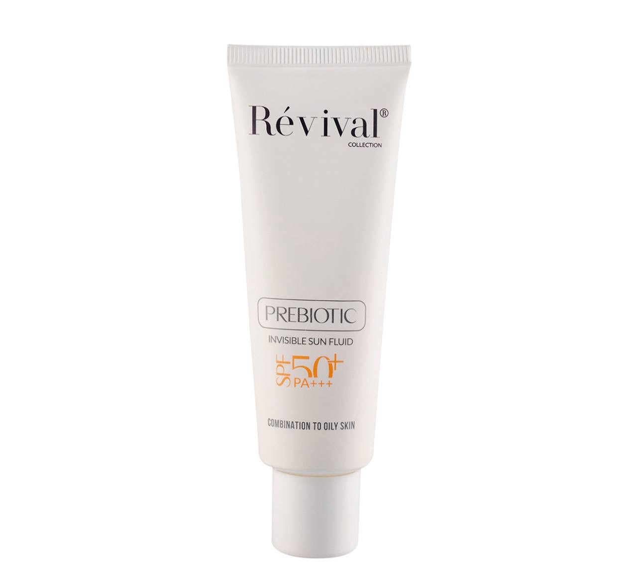 فلوئید ضد آفتاب بی رنگ رویوال با SPF50 مناسب پوست چرب حجم 50 میلی لیتر
