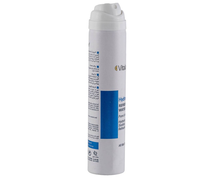 اسپری آب ویتالیر مدل Hydravit مناسب انواع پوست حجم 75 میلی لیتر