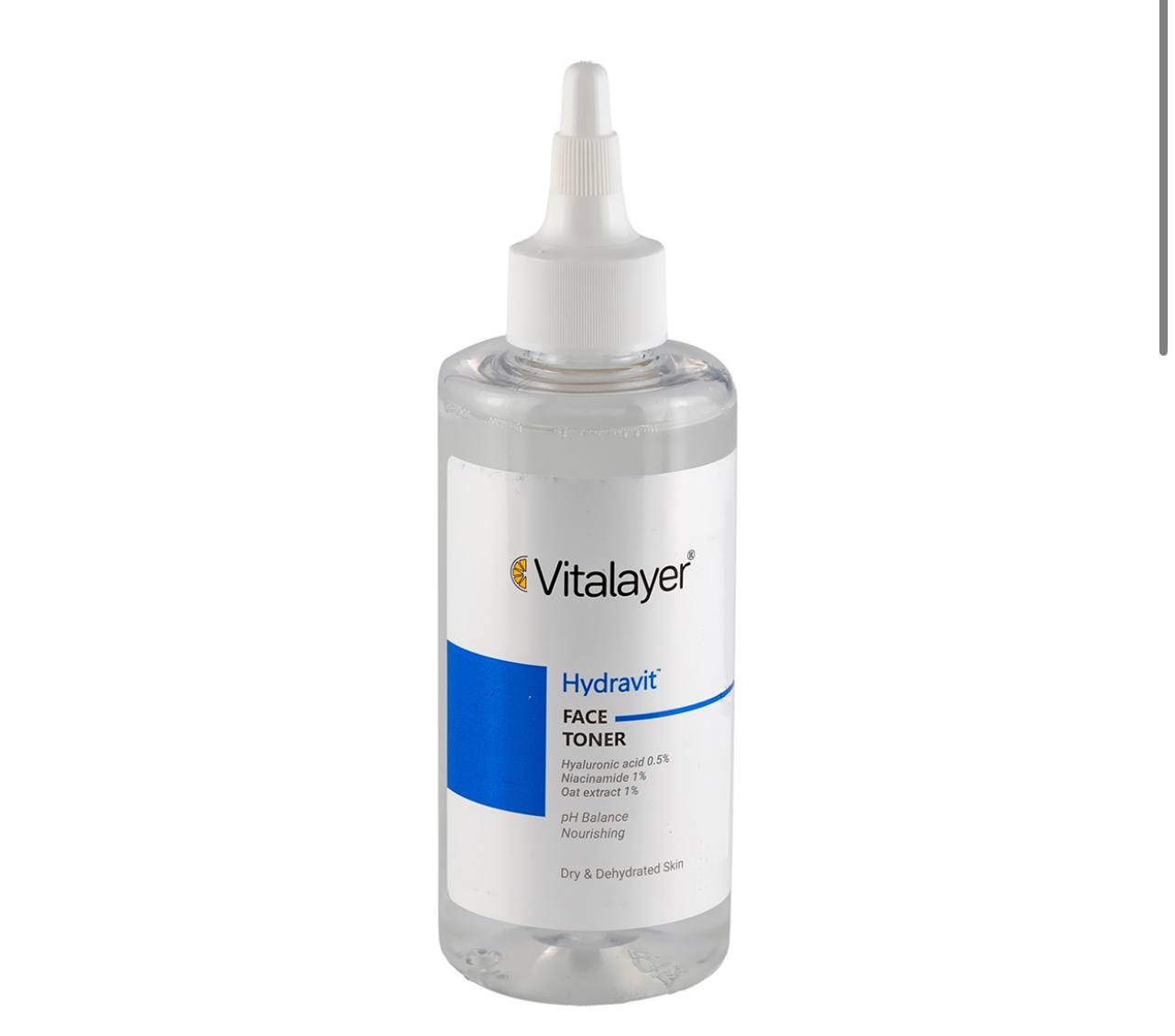 تونر صورت ویتالیر مدل Hydravit مناسب پوست خشک و دهیدراته حجم 200 میلی لیتر